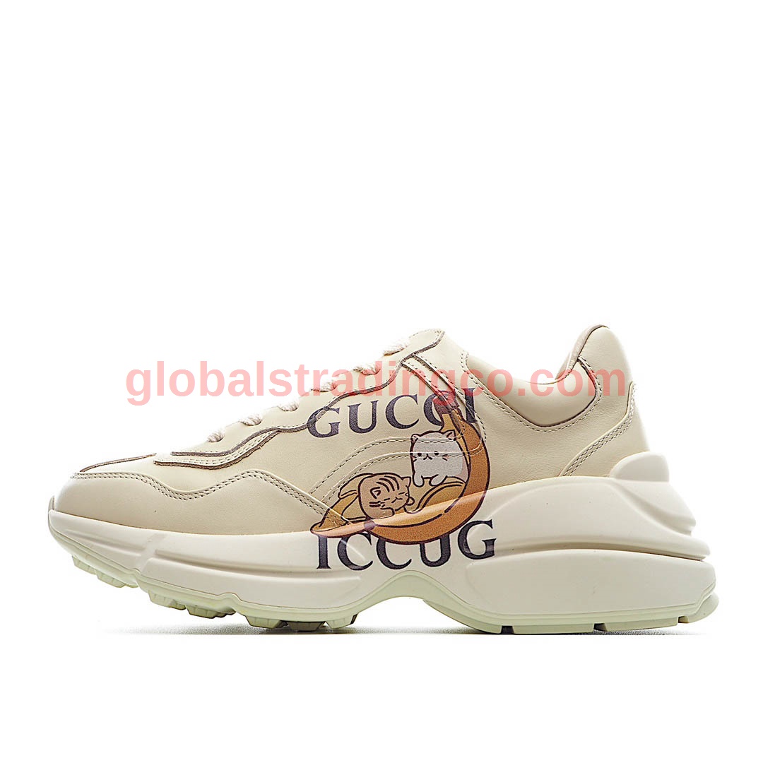 Gucci Rhyton Vintage Trainer Sneaker Dad Running Shoes